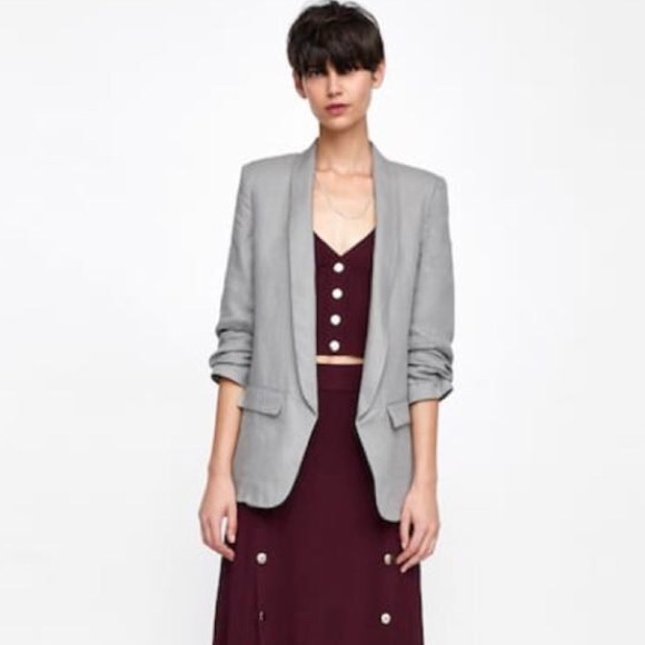 Zara Jackets & Blazers - Zara Linen Blazer. like New